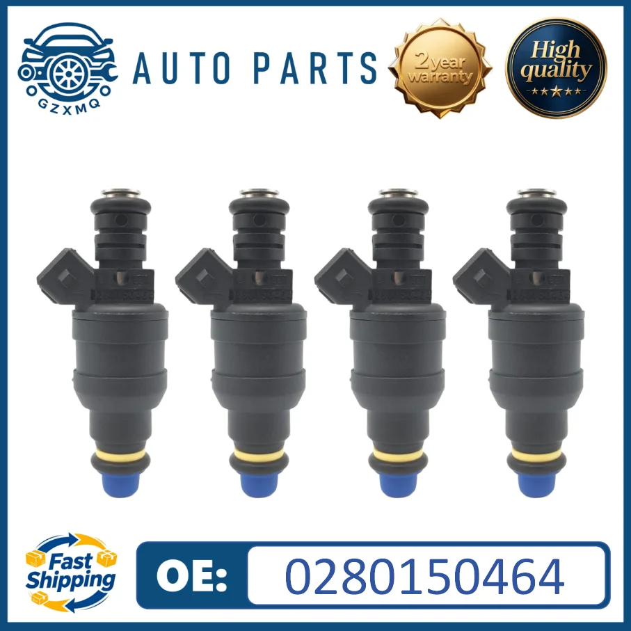 0280150464 High Quality 4pcs Fuel Injectors For VW Skoda Golf Octavia 1.8T 20V#06A906031