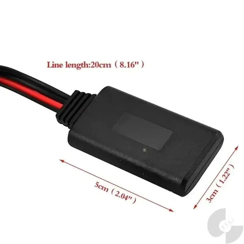 New Bluetooth Aux Audio Adapter Cable for Alpine KCA-121B AI-NET CDA-9857 CDA-9886 CDA-117 JVC KS-U58 PD100 U57 U29
