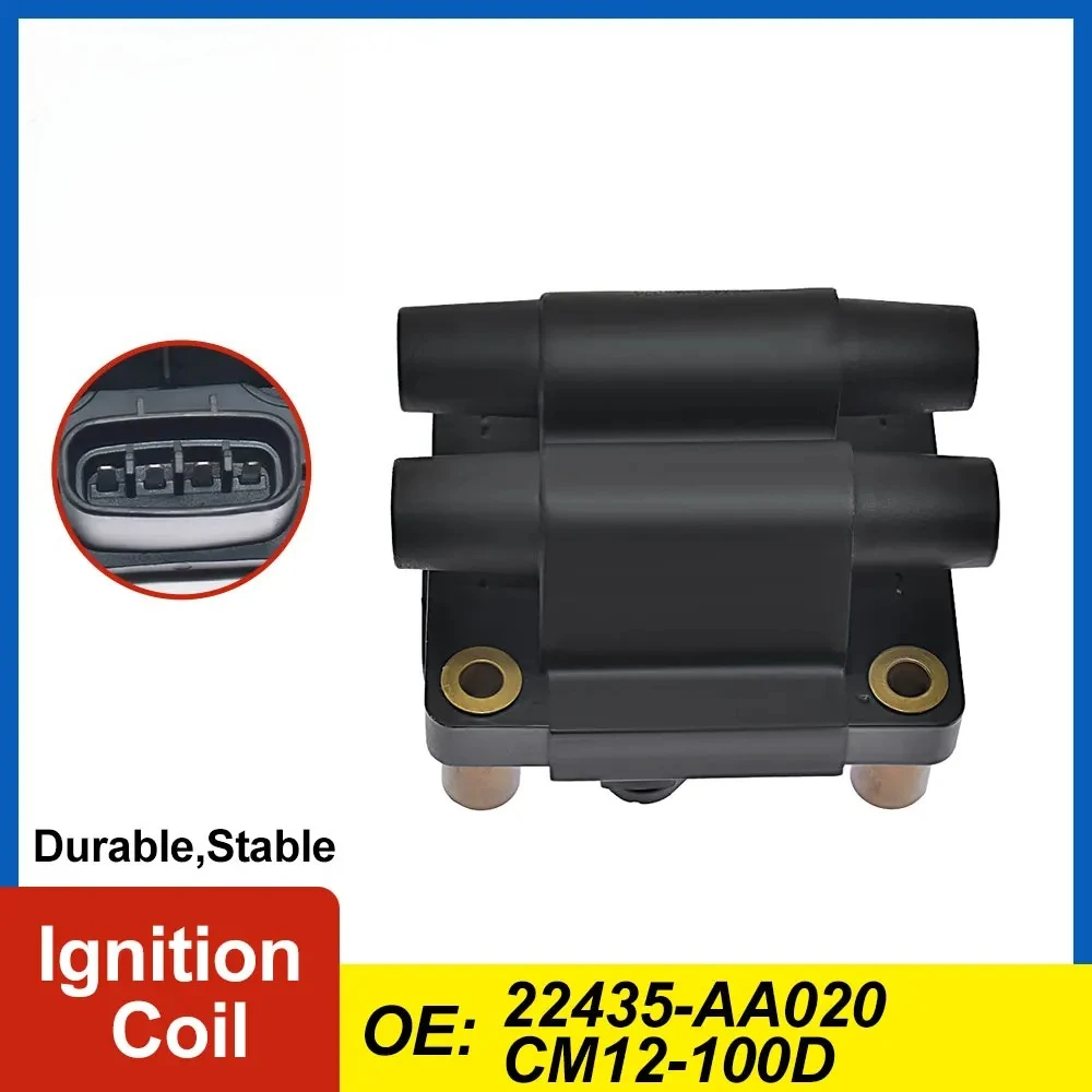 

22435-AA020 CM12-100D Ignition Coil Pack for Subaru Forester Impreza Legacy Outback 2.5L, High Quality Engine Parts 22435AA020