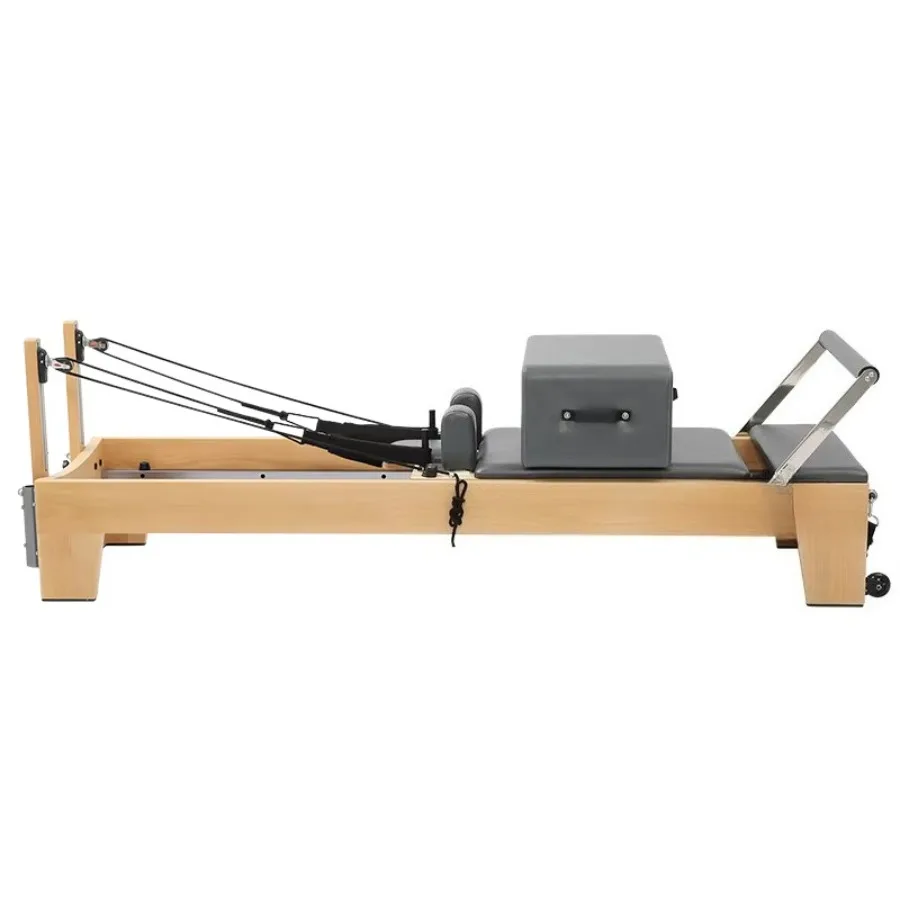 Hot Selling Economic Durable Adjustable Solid Wood Pilates Reformer Yoga Studio Home Use Body Shaping pilates