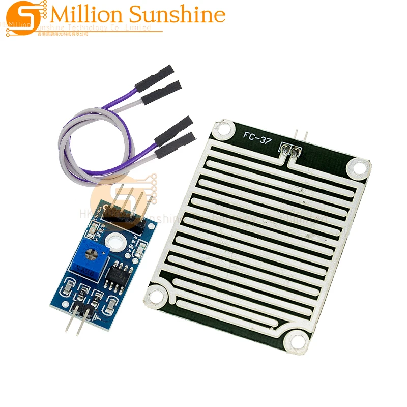 Модуль-измерения-влажности-и-дождя-для-arduino