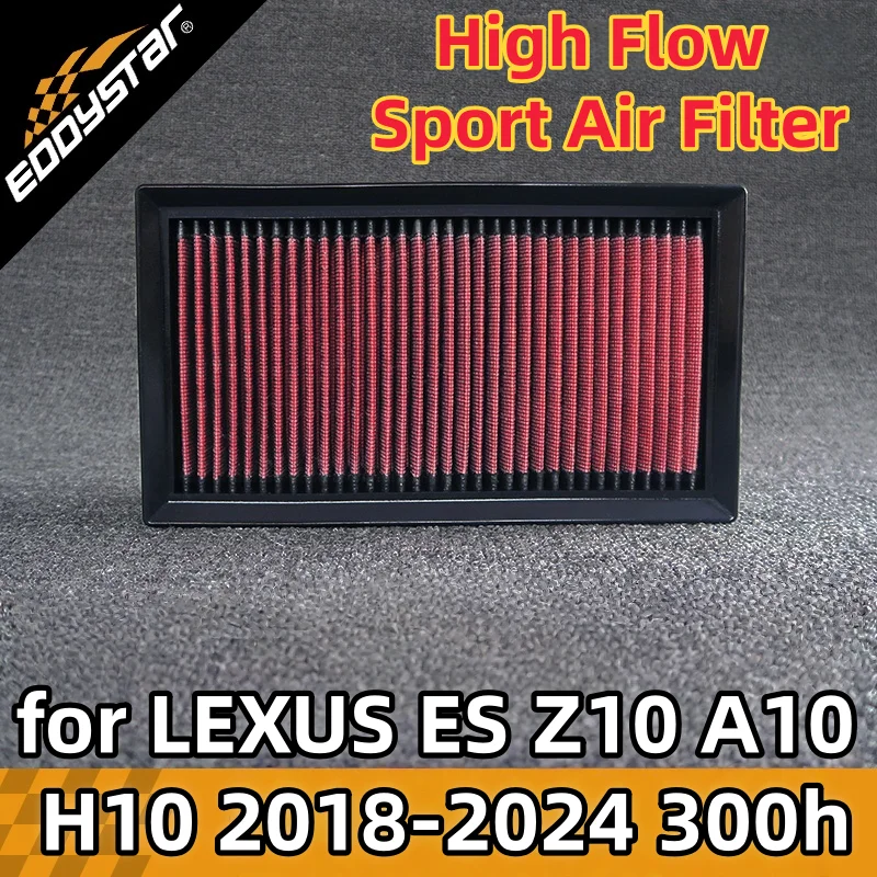 

Спортивный воздушный фильтр с высоким расходом для LEXUS ES Z10 A10 H10 2018-2024 300h AXZH10 AXZH11, моющиеся гоночные впускные фильтры