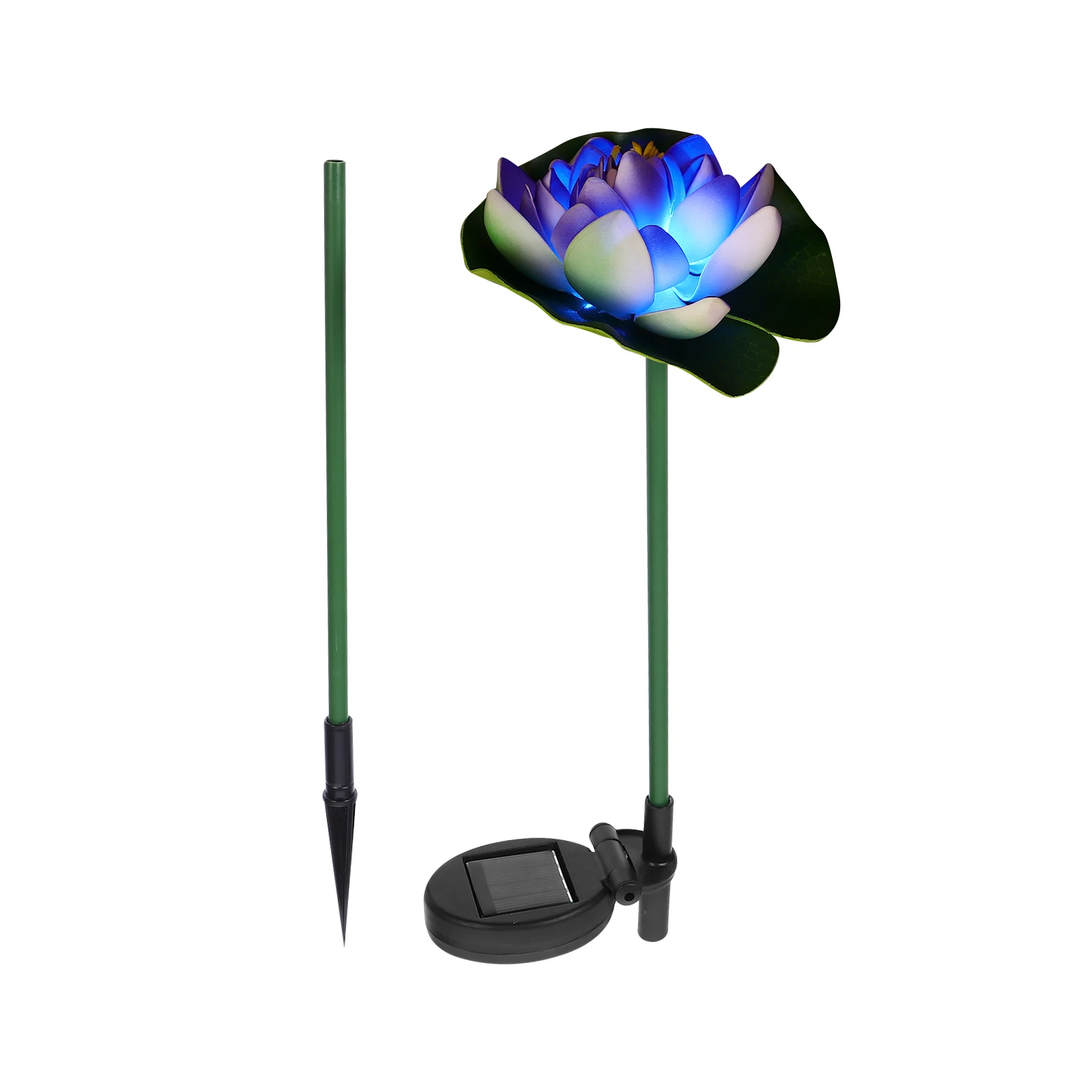 

Solar Lotus Lamp Garden Decorative Lights Outdoor Stake Yard Solar-powered Flower Light Decoration Landscape Lighting
