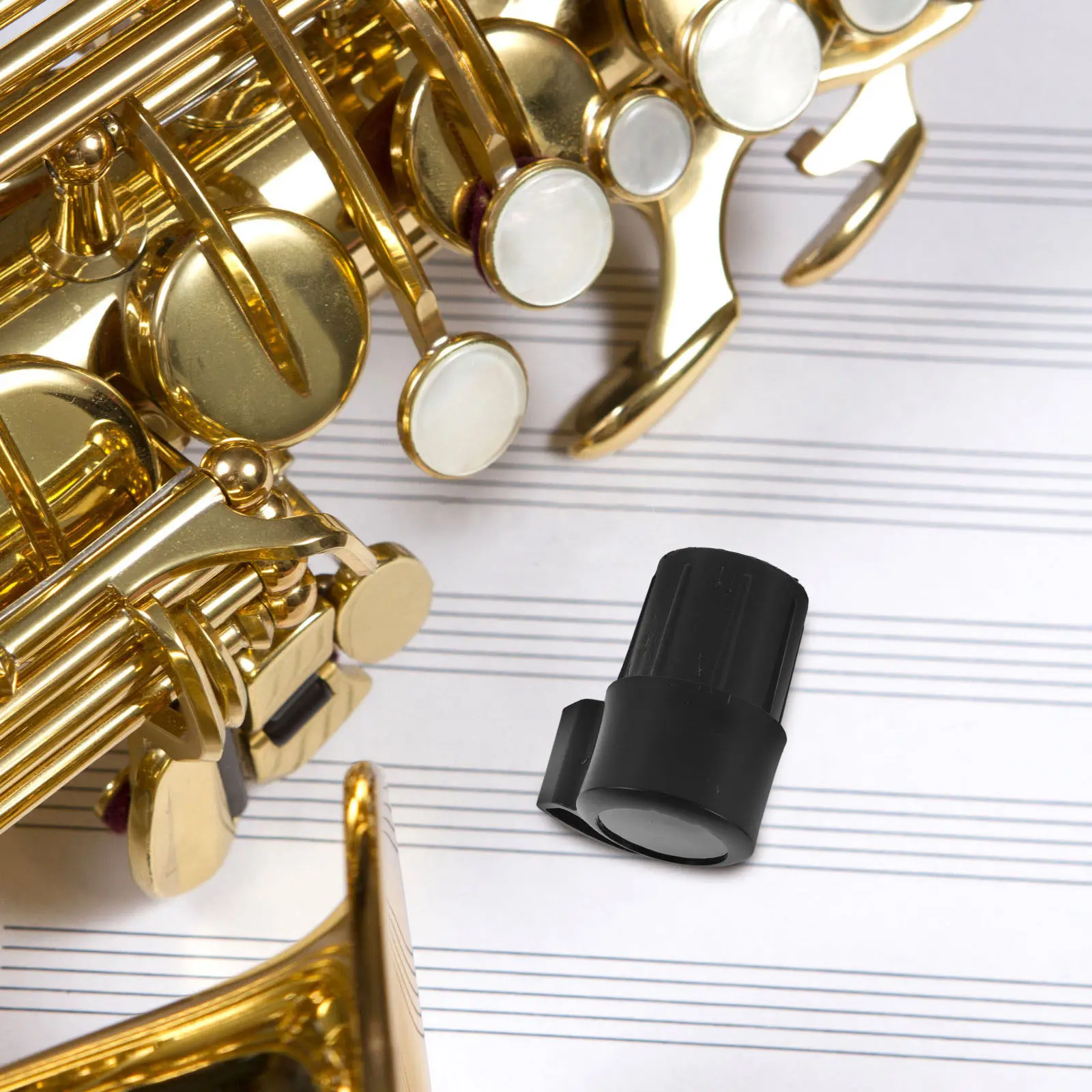 Tenor Saxophone Neck Plug Plastic Stopper Lightweight Easy Install Saxophone End Plug Protector Parts Accessories
