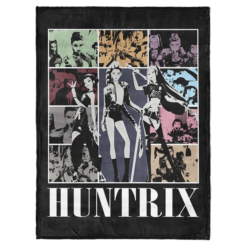 

Gaslight Gatekeep Girlboss KPop Demon Hunters Rumi Mira Zoey Throw Blanket for Women Men Girls Boys Kids Pets Couch Sofa