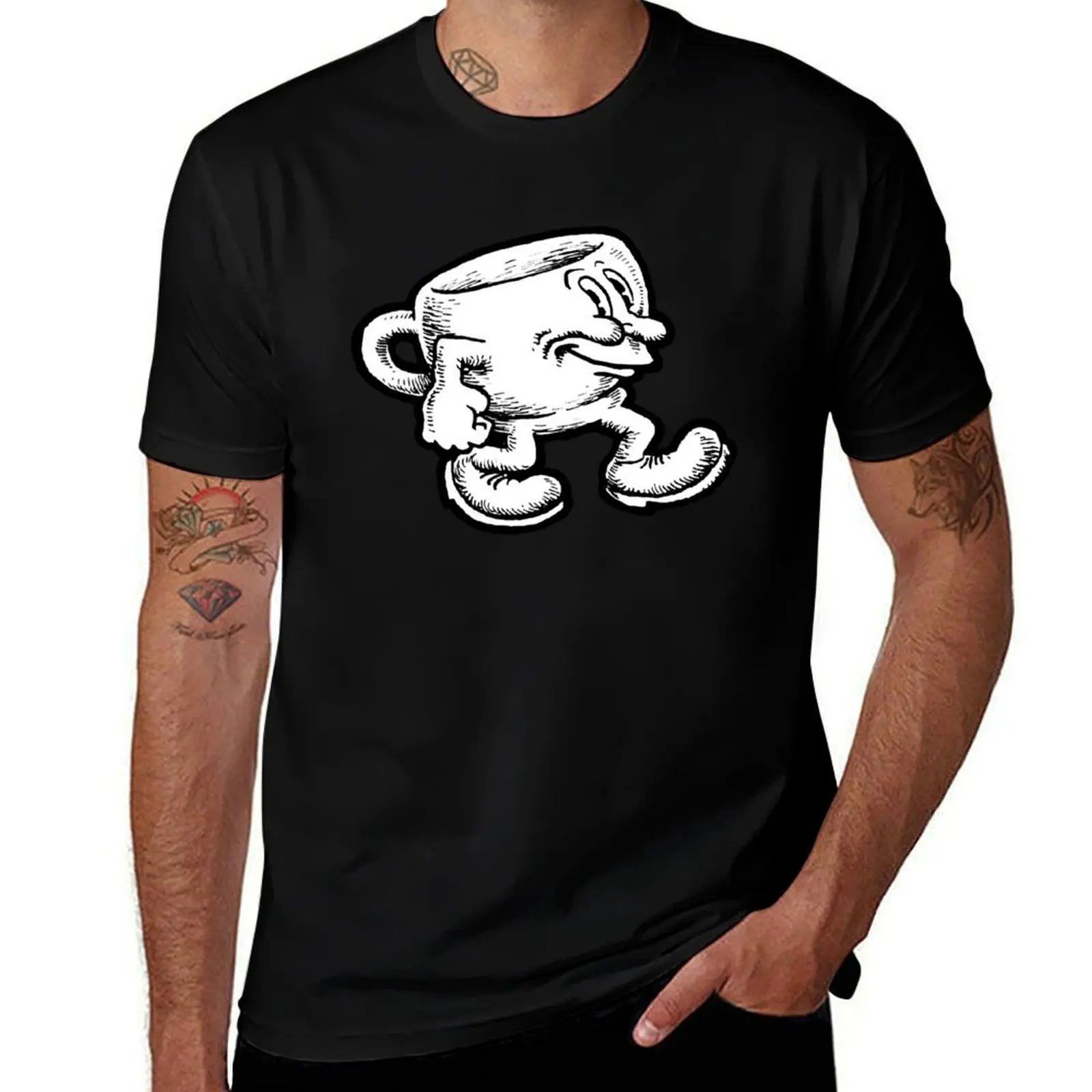 Crumb Kitchen Kut-Outs T-Shirt t shirts for man cotton funny T-Shirt