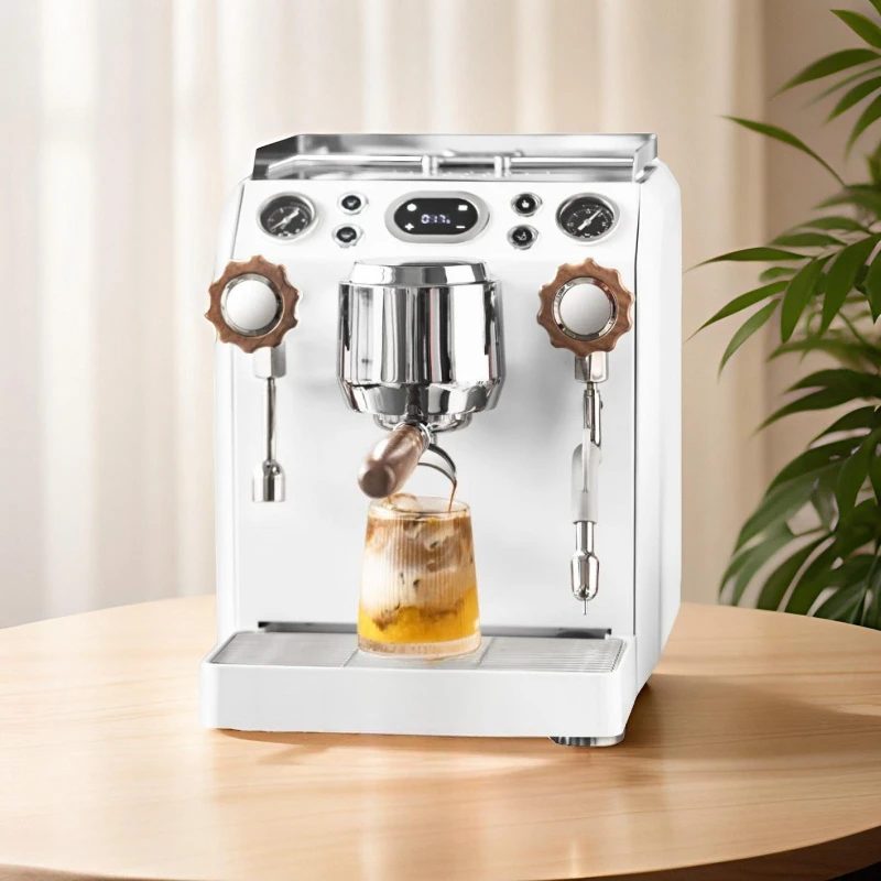 Household professional semi-automatic coffee machine, household Italian small commercial milk tea shop
