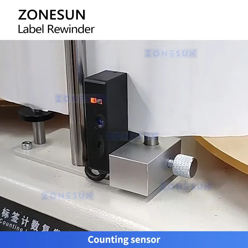 

ZONESUN ZS-RJL2 Intelligent Label Rewinding & Counting Machine Label Rewinder