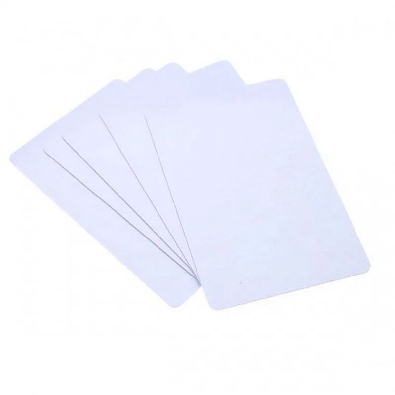 10pcs/lot UID 13.56MHz IC Clone copy Card Changeable Smart White Card Duplicator copy IC Card