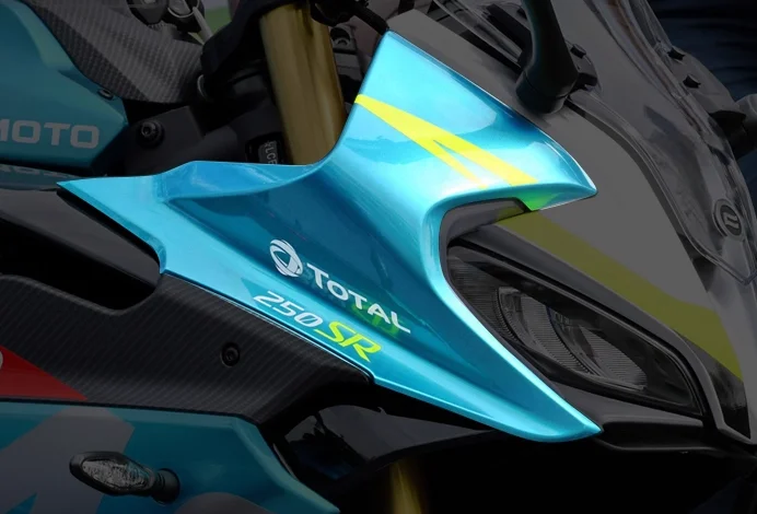 ฝาครอบไฟหน้าซ้ายหรือฝาครอบไฟหน้าขวาเหมาะกับ CF250SR CF LITE