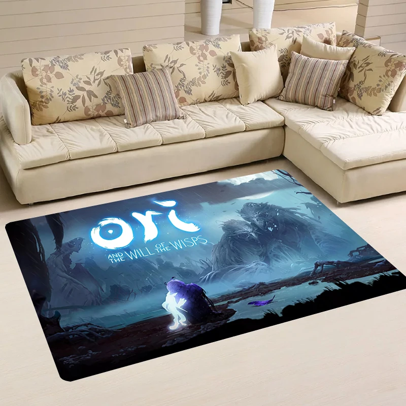 Game Ori and the Will of the Wisps Doormat Entrance Door Carpets Floor Mat Living Room Home Rugs Kitchen Carpet Balcony Foot Rug