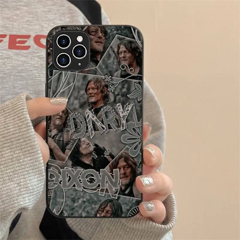 The Walking Dead Daryl Dixon Phone Case For Iphone 7 8 Plus X Xr Xs 11 12 13 Se2020 Mini Mobile Iphones 14 Pro Max Case