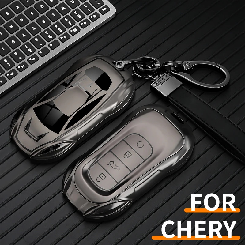 TPU Car Key Cover Case For Chery Series Tiggo 8Pro 8plus Max New 5Plus 7pro Arrizo 5 8 Car Key Protective Case Accessories
