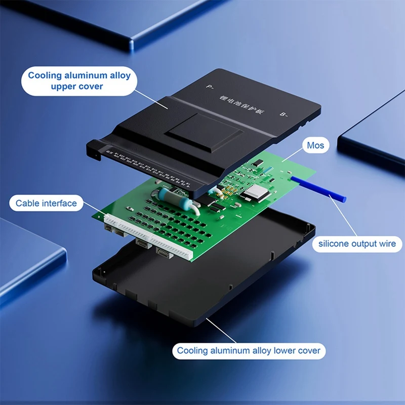 Smart JK BMS B2A8S20P With BT CAN RS485 8S 24V 200A Lifepo4 Li-Ion LTO Battery 3S-8S 2A Active Balance JK BMS