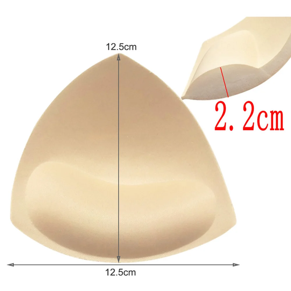 حشوات حمالة صدر وسادات بيكيني قابلة للسحب للنساء 3 أزواج مقاس واحد