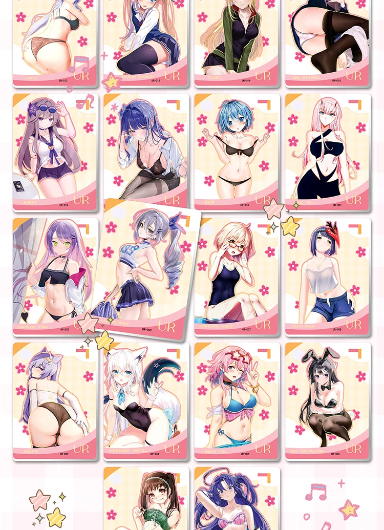 New Cardjoy Goddess of Power Goddess Story Collection Cards Anime Sexy Swimsuit Bikini Uniform Feast Doujin Toys And Hobby Gift