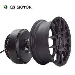 Motore QS 13*4.25 pollici 3000W 260 V1 72v 70kph vendita calda motore BLDC motore mozzo In-Wheel per Scooter elettrico