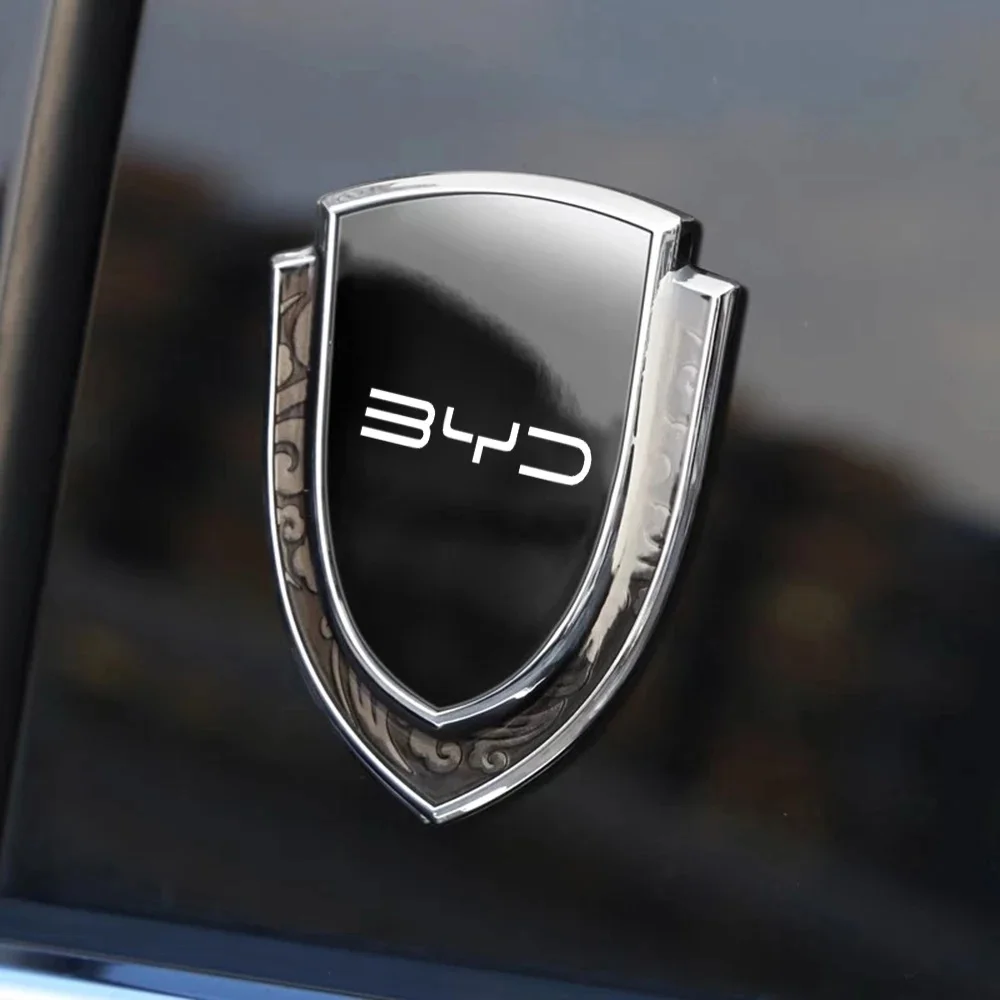 Metal Shield Side Window Emblem Sticker For Chery Tiggo7 Tiggo8 Pro Omoda C5 Jaecoo J7 Trunk Body Decor Exterior Accessories