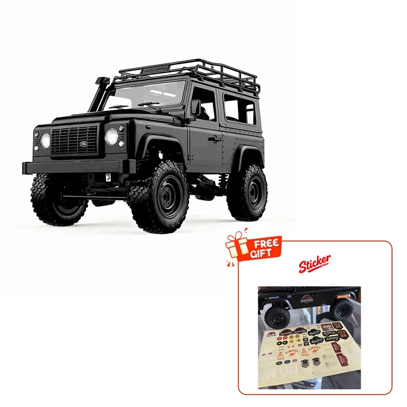 

Limited Edition Black MN99s Defender RC Car - 1:12 Scale 2.4G RTR 4x4 Off-road Climbing Crawler Perfect Birthday Gift Christmas