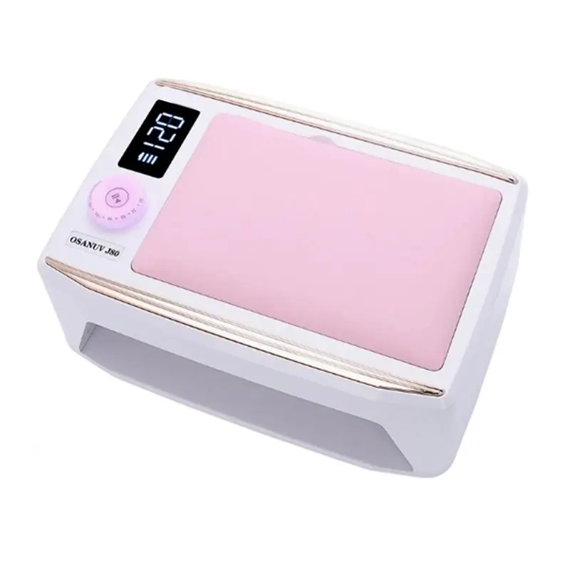 

【ESSENTIALS 】380W Fast Curing UV Nails Lamp With Auto Sensor Cordless UV Light For Gel Nails With Detachable Rest