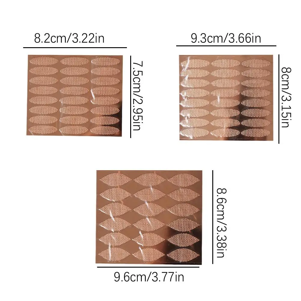 1/5/10PCS Lace Double Eyelid Patch Invisible Natural Wide Eye Stickers Waterproof Sweat Proof Eyelid Tape Eye Widening Tools