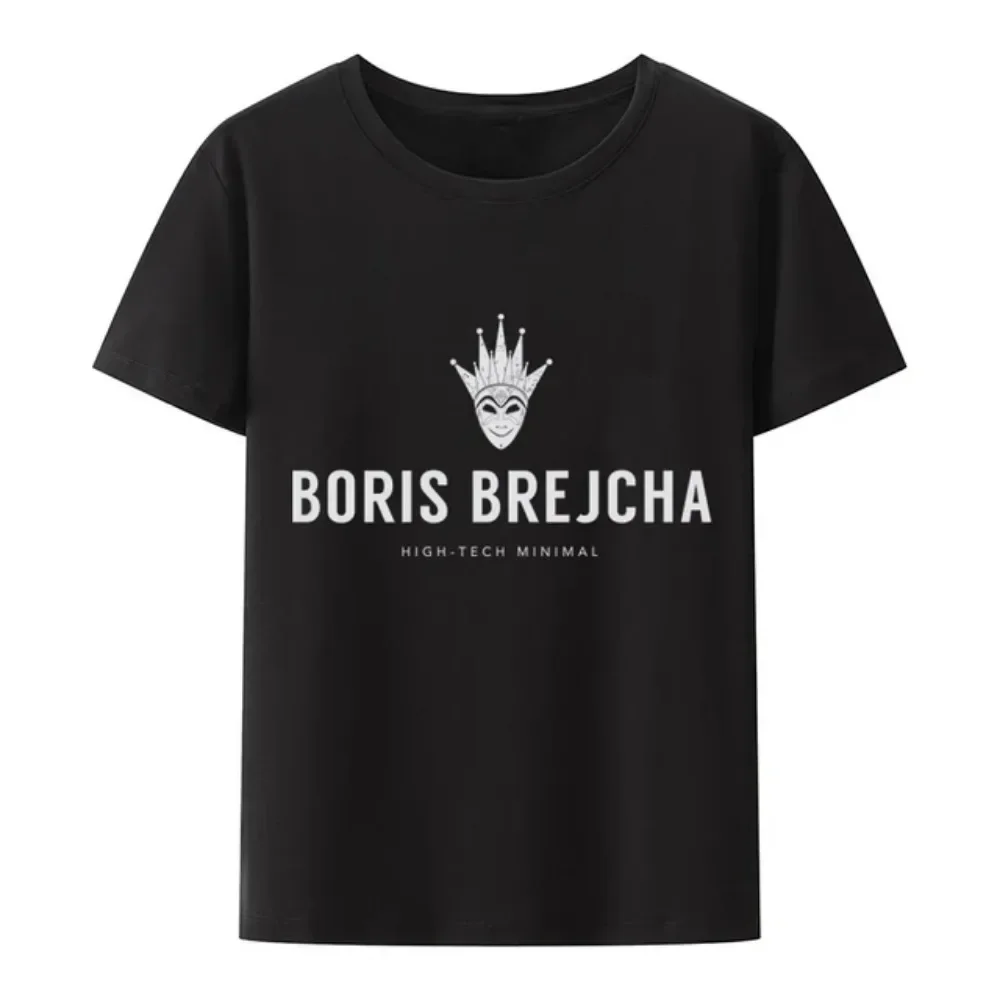 NG Casual  Cool Short Men Women Tee Shirt Male Hip-hop Summer Fashion T  Hipster  Sleeve Top Boris Brejcha Dj Mask Tshirt