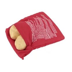 3PCS Microwave Oven Potato Bag Reusable Roast Potatoes Baking Pouch Corn Cooking Bag Microwave Baking Bag Kitchen Gadget