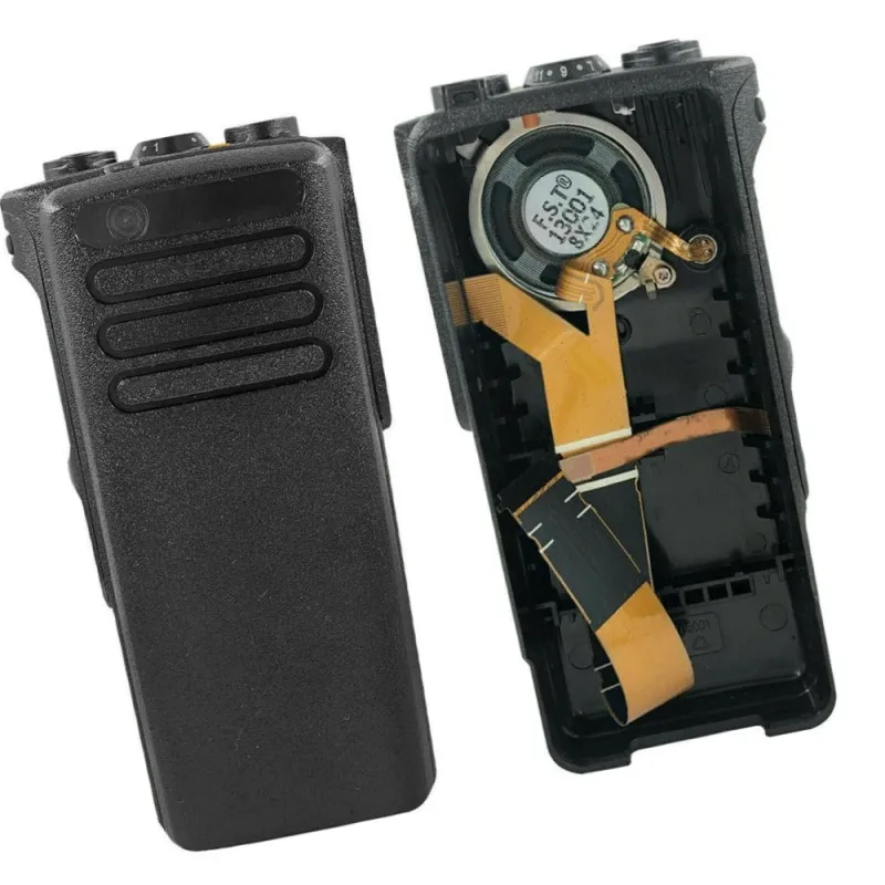 PMLN6111 Schwarzes Walkie-Talkie-Ersatzgehäuse mit Lautsprecher für Motorola Radio XPR7350 XIR P8600 DGP8050 DP4400