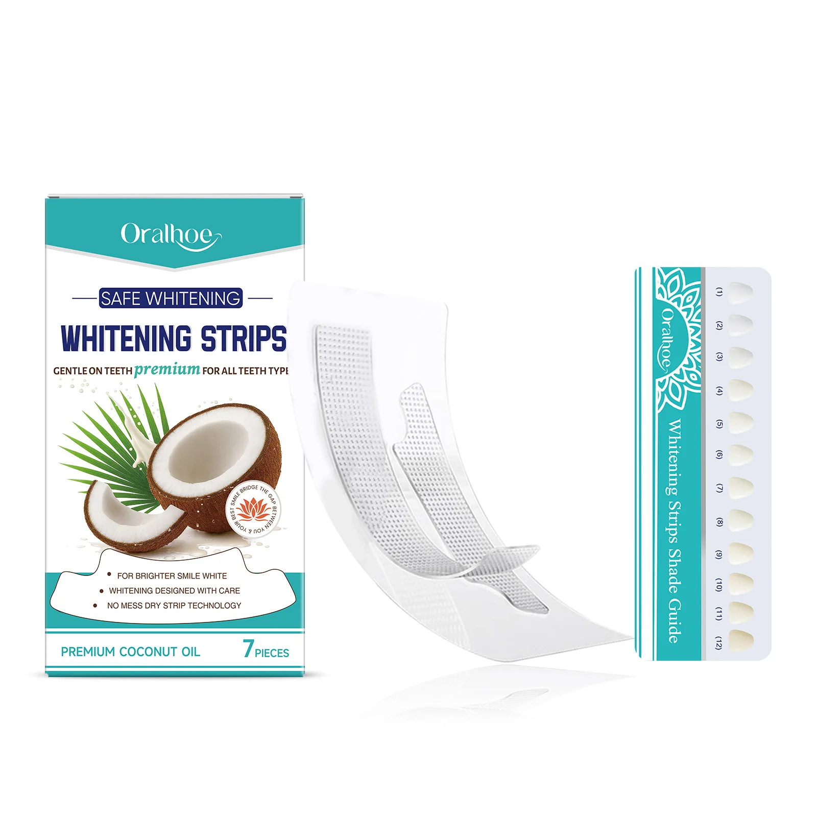 Teeth Whitening Strip Dental Brighten Remove Yellow Smoke Tea Stains Oral Hygiene Care Sensitivity Free Teeth Bleaching Strip