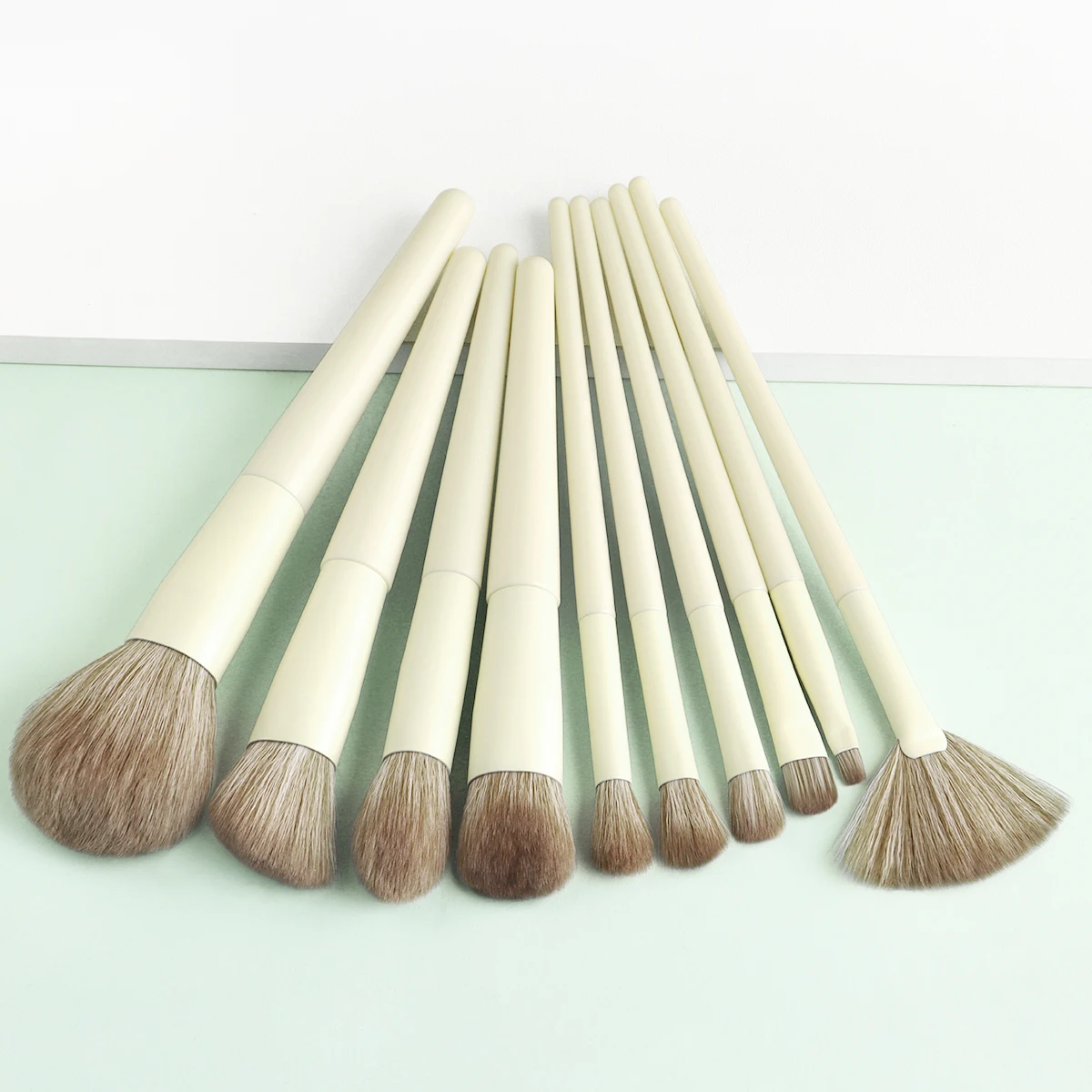 10 PCS Multi functional specialty Makeup Brushes Set Eye Shadow Foundation Women Cosmetic loose Powder Blush Blending Beauty con