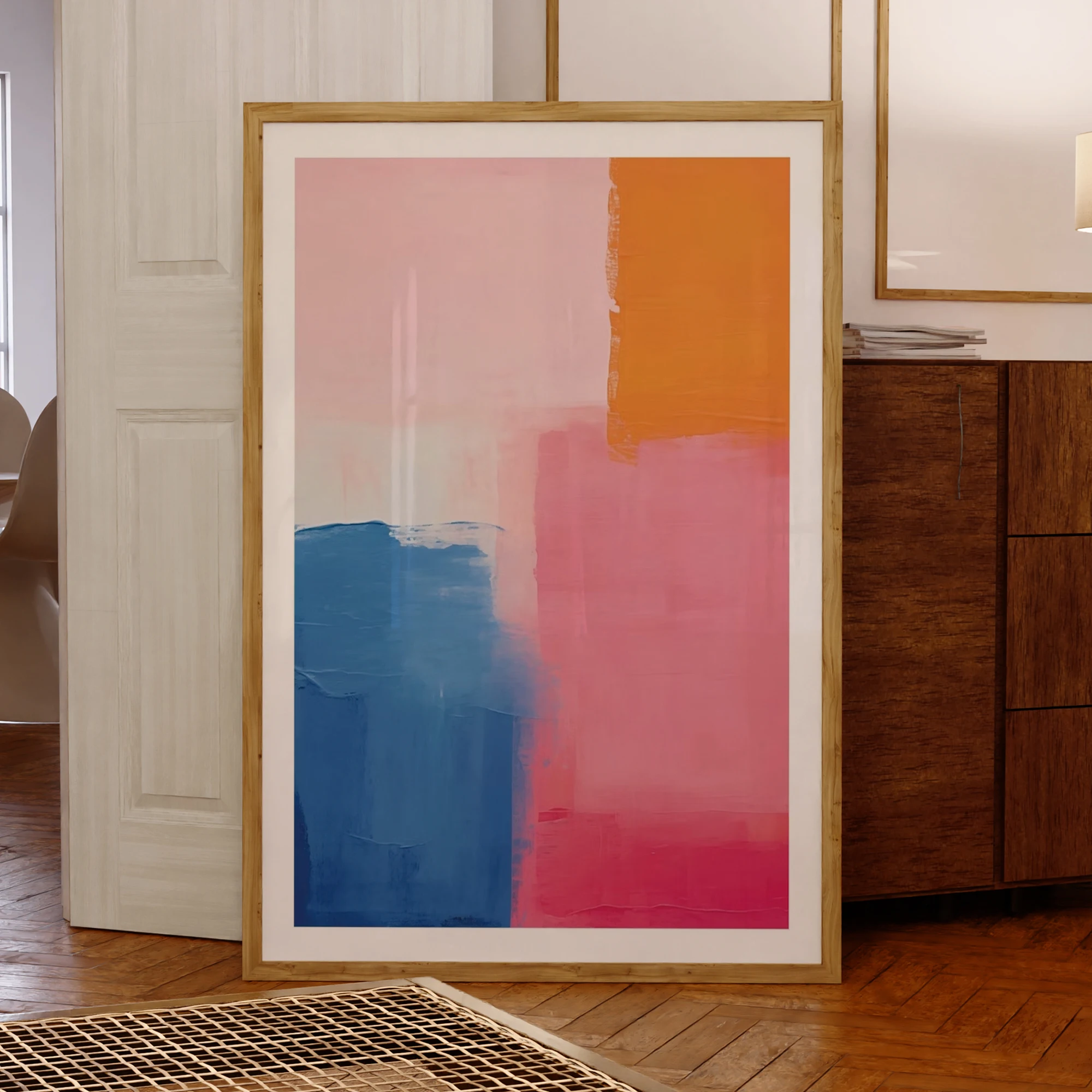 Abstract Draw Vibrant Energy Wall Art Prints Canvas Painting Poster Picture For Living Dining Bed Room Home Decor