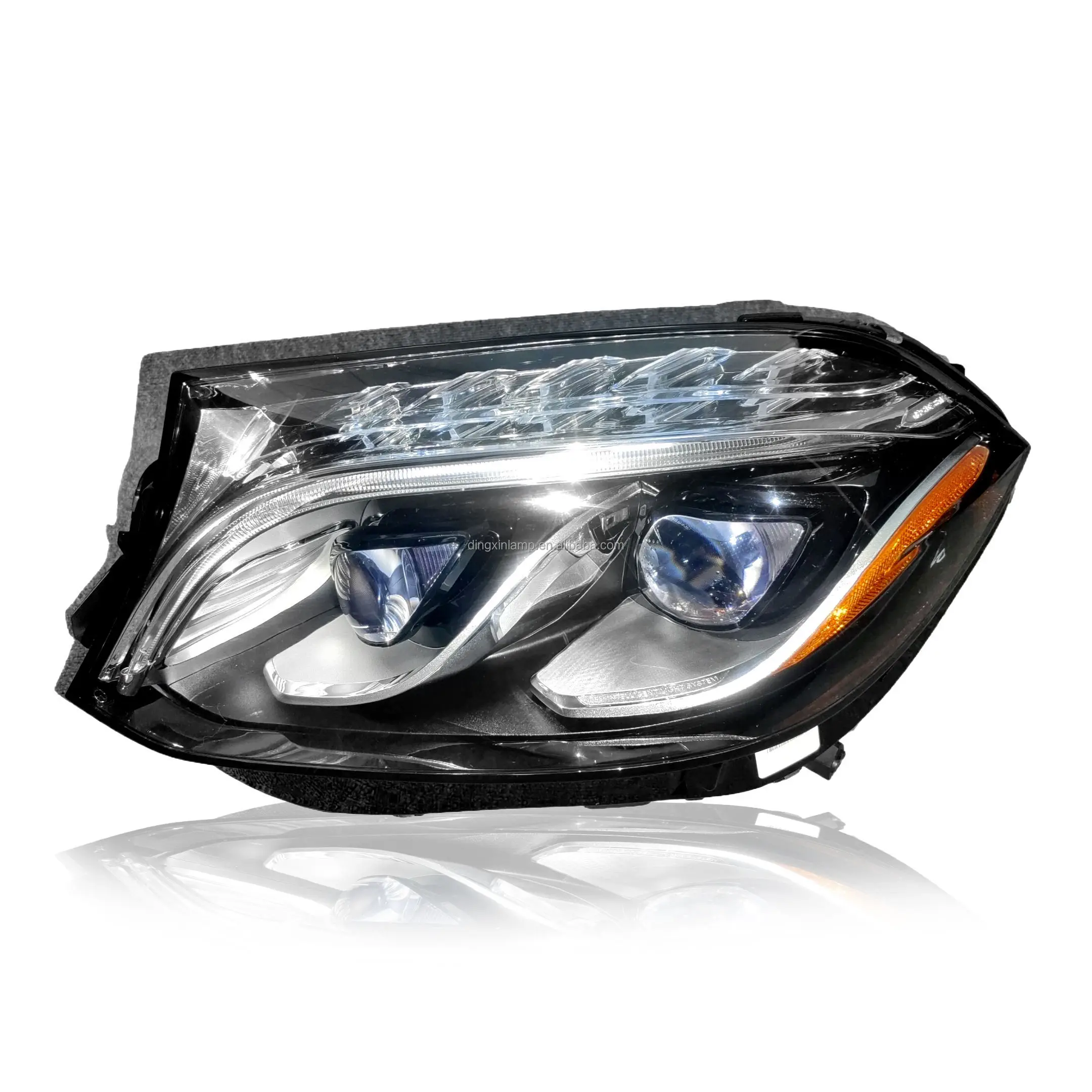 For Mercedes-Benz GLS Class W166 X166 GLS450 GLS500 GLS550 Headlight Assembly American Edition view 3