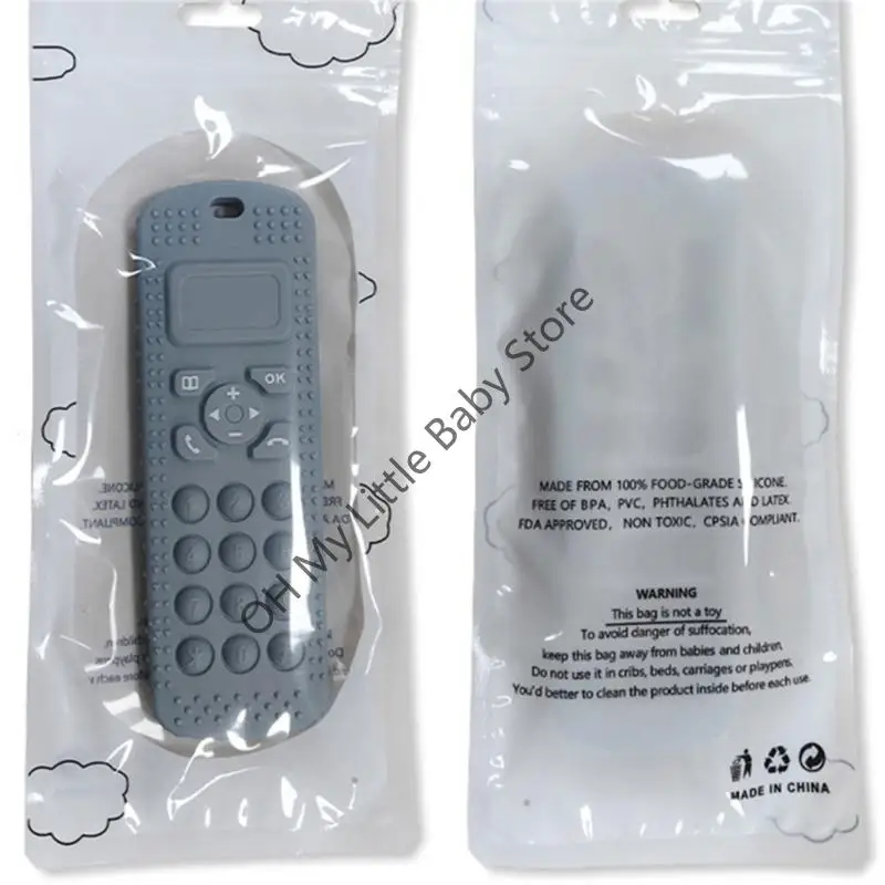 

M76C Remote Control Teething Toy Chew Toy for Boys & Girls Teether Educational