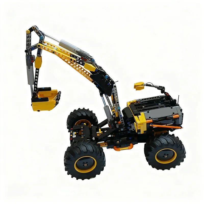 

1037pcs MOC Wheeled Excavator Technical Model Building Blocks Construction Toy Christmas Gifts DIY Creative Idea Education Brick