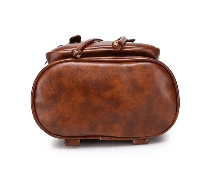 Fashion women fashion designer brand backpacks vintage pu shoulder bag retro small lady schoolbag mochila cute bags
