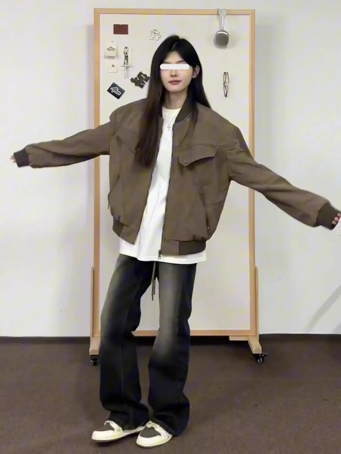 

Bomber Jackets Oversized Streetwear Womens Fall Decorative Layered Simple Chic Kawaii Lovely Classic Vibe Subcultures Relaxed OL