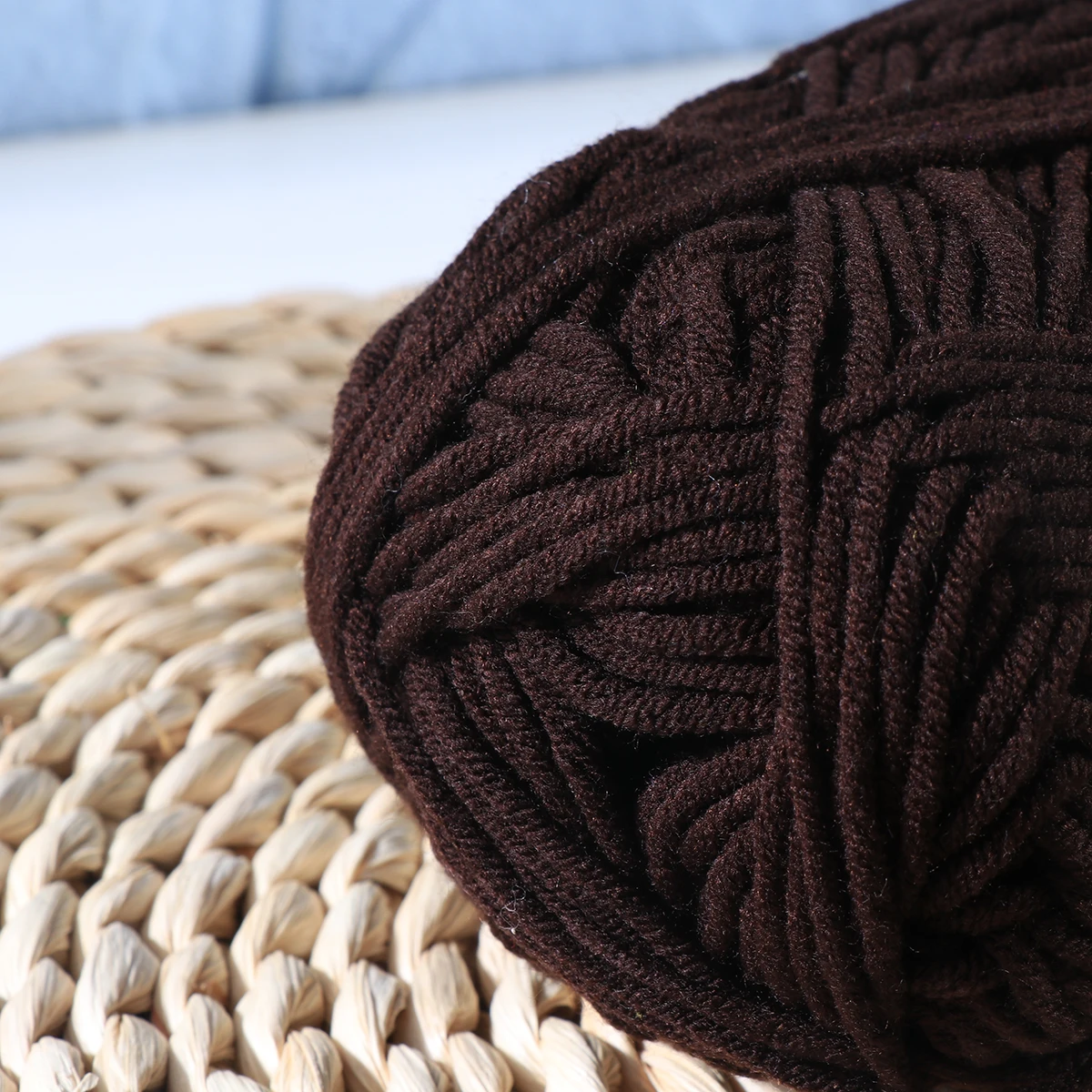 

50 G Milk Cotton Yarn Crochet Bulky Thick for Knitting Crocheting Wool Chunky Roving