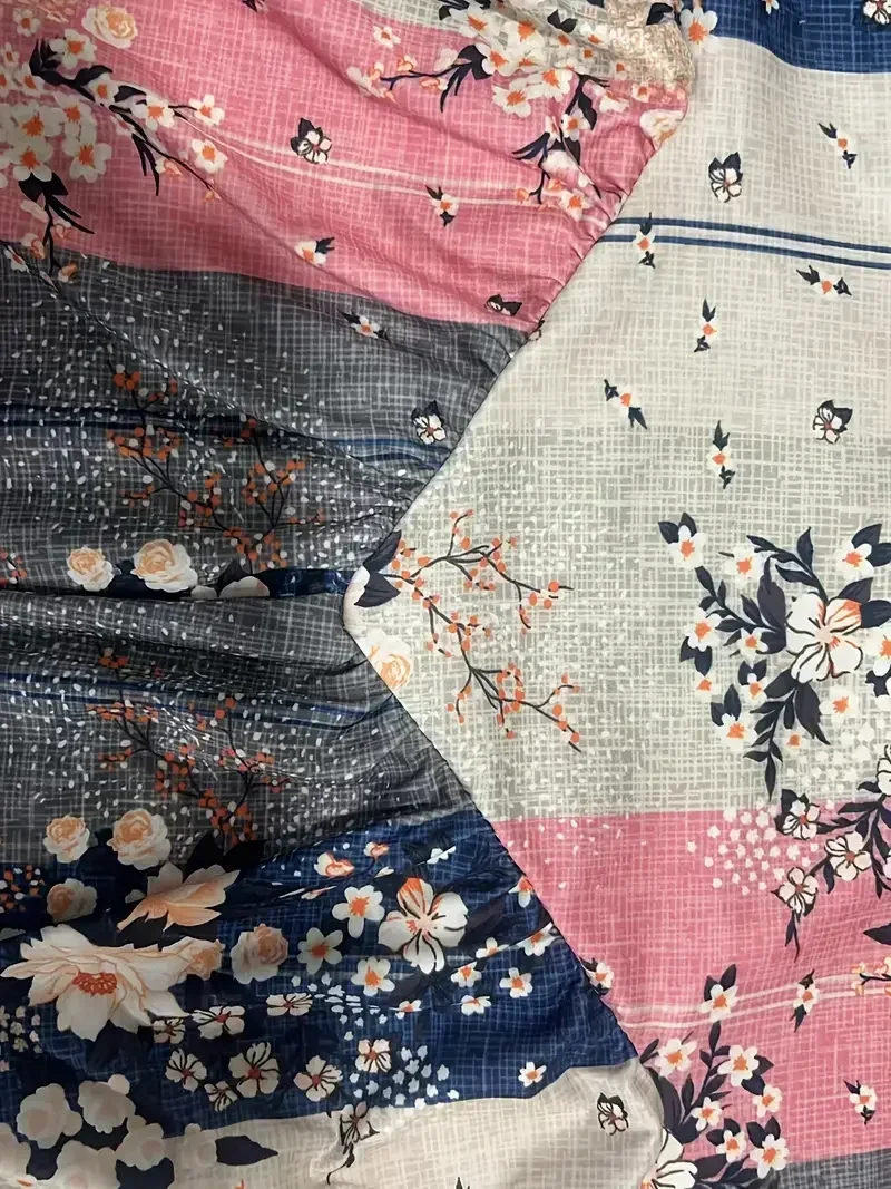 Plus rozmiar 1XL-5XL damski modny kwiatowy Print luźny elegancki kombinezon kombinezon damski Casual kombinezon z szerokimi nogawkami z szelkami