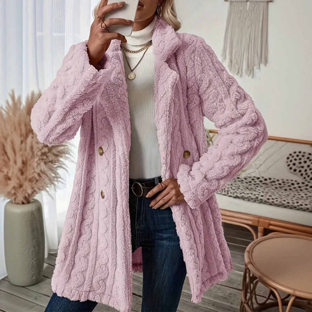 

Fur One Casual Style Integrated Fur Coat Women's Outerwear Comfortable Soft Material Fashionable Trendy Design