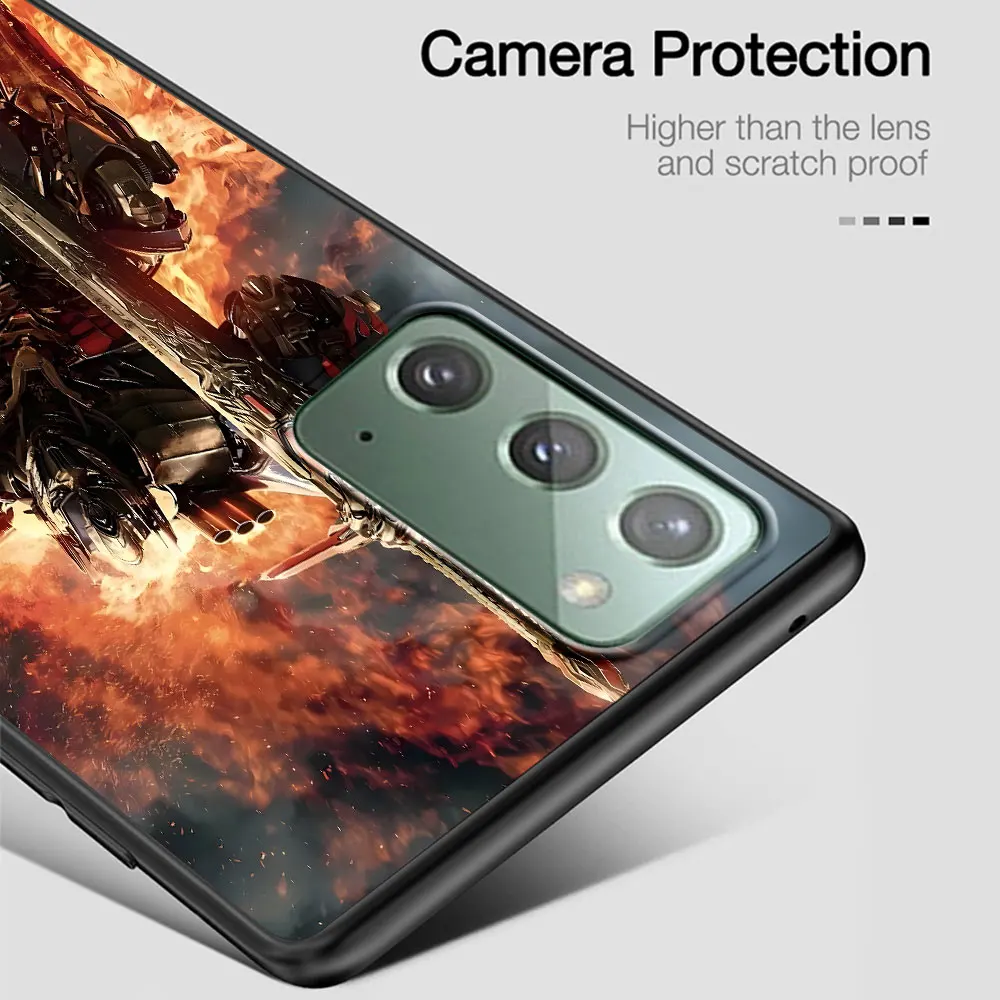Transformers Autobot Case for Samsung Galaxy Note 20 Ultra 10 Plus 9 8 TPU Phone Cover Note 10 Lite Black Soft Shell Funda Capa image 5