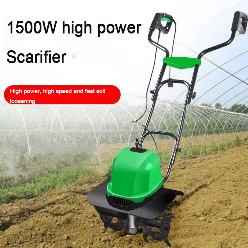 

Lawn Mower Micro Tillage Plowing Machine Farm Tools Electric Small Household Scarifier Orchard Garden