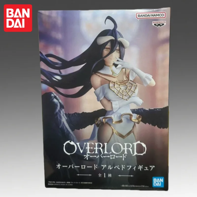 Auf Lager Bandai Original Banpresto Overlord Albedo Action Figur Modell Puppe Marke Neue Boxed Anime Charaktere Garage Modell