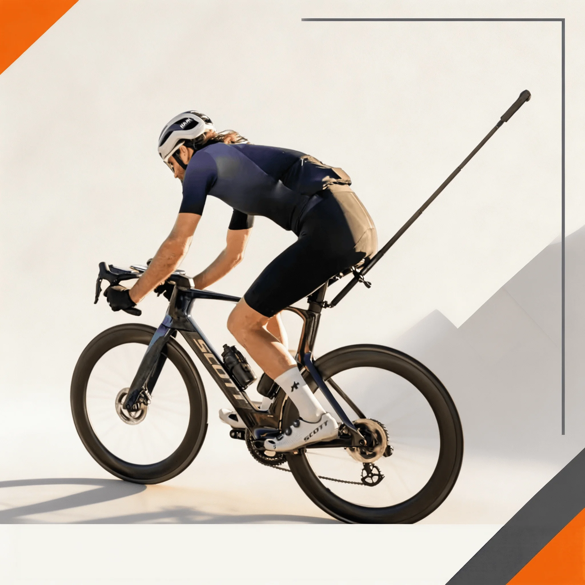 Third‑Person Cycling Bike Tail Dual‑Support Mount Kit for Insta360 X6 X5 X4 Air GO Ultra Ace Pro 2 Bicycle Camera Accessories