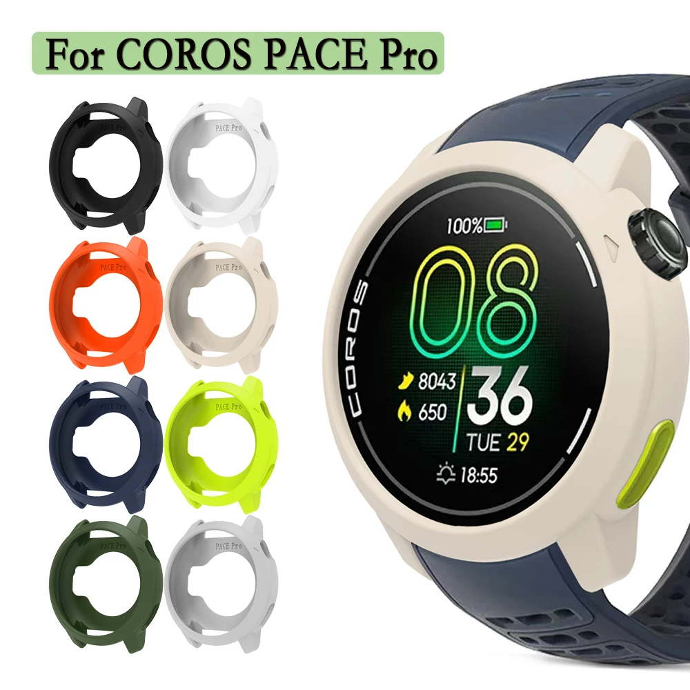 

Силиконовый чехол ​ Для часов COROS PACE Pro защитный корпус красочное украшение для часов ​ Чехол для COROS PACE Pro