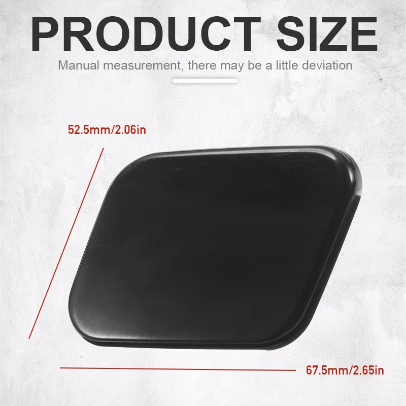 1 Pair Car Washer Headlight Spray Cover Front Right Left For NISSAN QASHQAI J10 2007-10 28657JD000 28859JD000 Replacement Parts