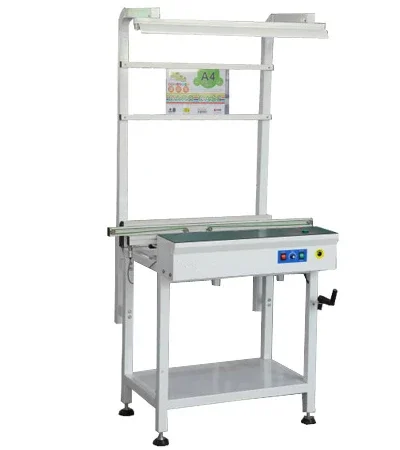 

PCB Inspection Conveyor (0.5m 0.6m 0.8m 1m 1.2m) with light or Dual track for SMT Production Line Various requirement