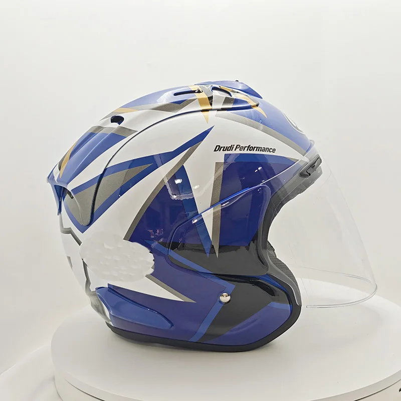 VZ RAM Rising Star Half Helmet Men and Women Safety Summer Scooter Helmet Open Face Racing Motorcycle Helmet Casque Casco
