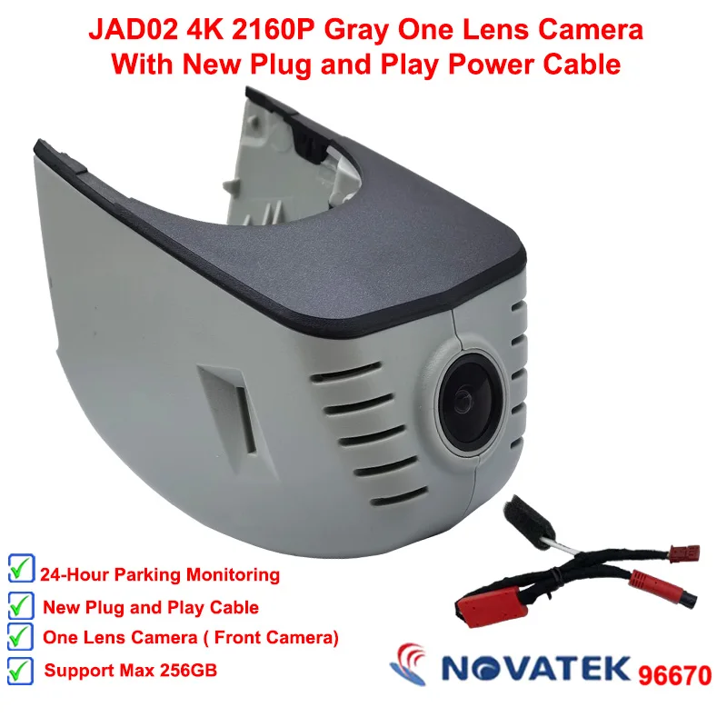 Plug en Play 4K 2160P Auto DVR Dashcam Voor Audi A3 A4 A5 A6 A7 A8 Q3 Q5 Q7 TT 2004-2026 Wifi Auto Camera Dash Cam Video Recorder
