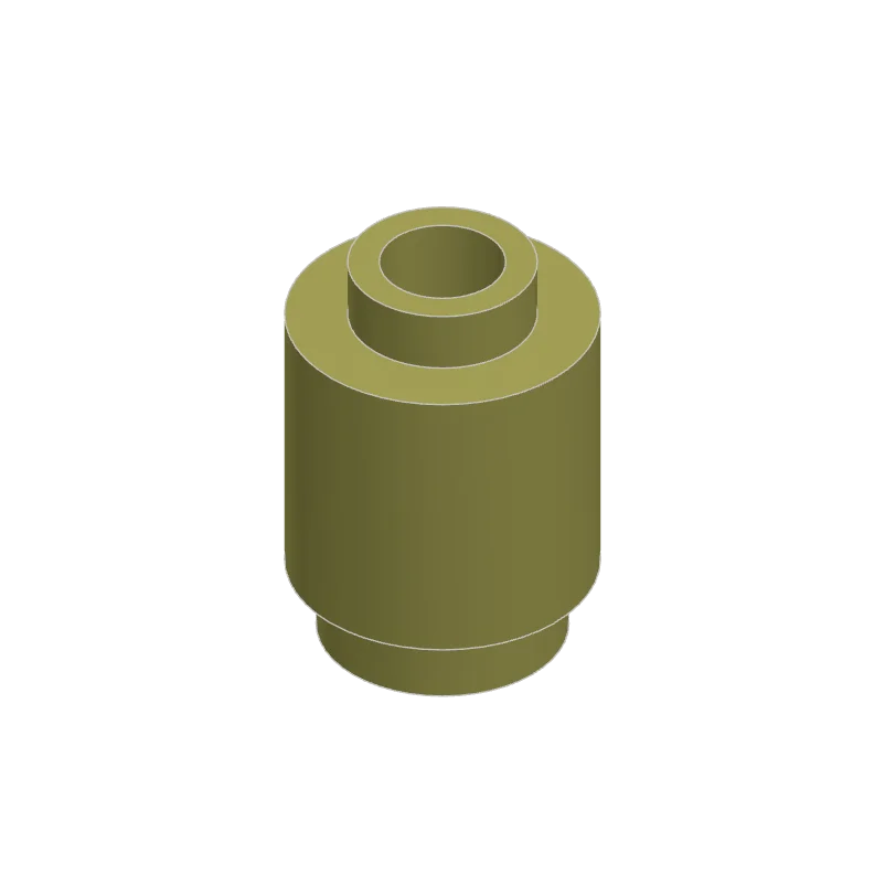 50 Stück 3062b 30068 35390 3062 Zubehör 1x1 Zylindrischer Baustein DIY Bausteine Lernspielzeug Stadtspielzeug – Detail 10