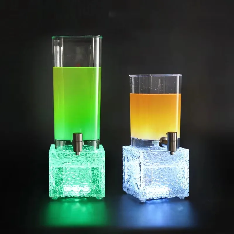 

Factory Wholesale Portable Desktop Beer Dispenser 2L 3L Plastic Beverage Tower for Home or Office Drinks